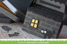 Load image into Gallery viewer, scalloped treat box haunted house add-on