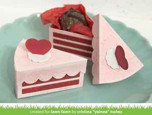 cake slice box