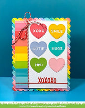 Load image into Gallery viewer, XOXOXO line border
