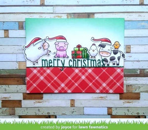 merry christmas line border