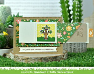 diagonal gift card pocket