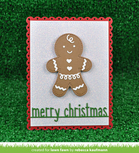 merry christmas line border