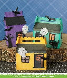 scalloped treat box haunted house add-on