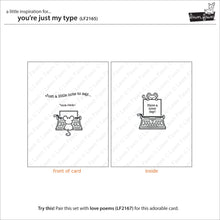 Load image into Gallery viewer, you&#39;re just my type
