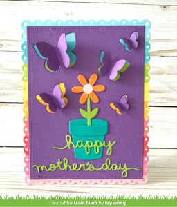 mini pop-up butterflies