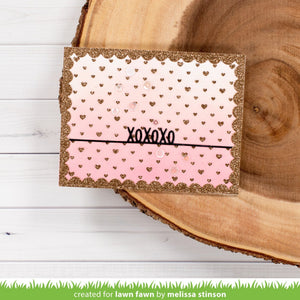XOXOXO line border