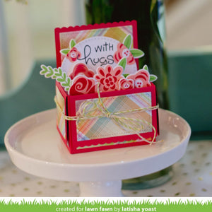 scalloped box card pop-up