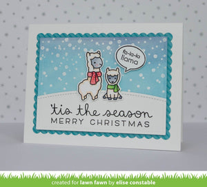 winter scripty sentiments