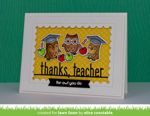 thanks, teacher line border