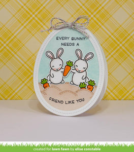 outside in easter egg stackables