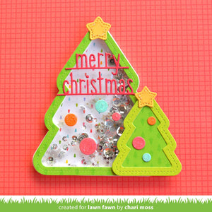 merry christmas line border