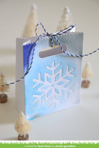 stitched snowflakes