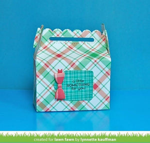 scalloped treat box